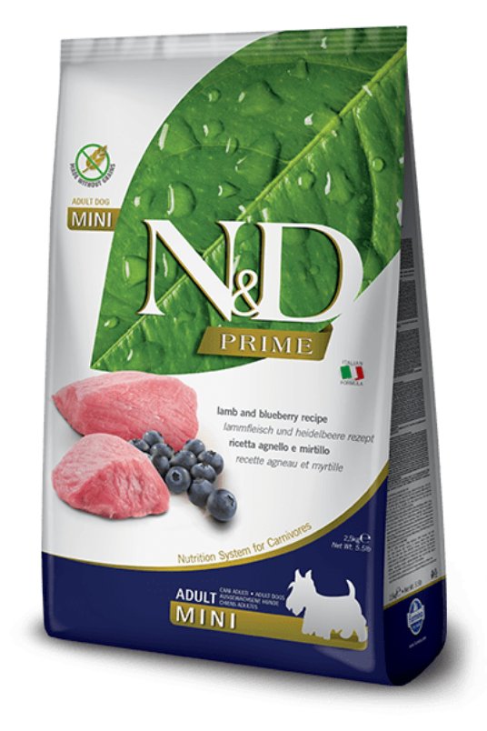 N&D Prime Dog Lamb&Blueberry Adult Mini
