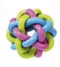 CR IGRAČA ZA PSE PISANI VOZEL IZ GUME 7.5 CM