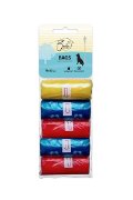Besta paket vrečk za iztrebke, barvne, miks, 80x20 kos