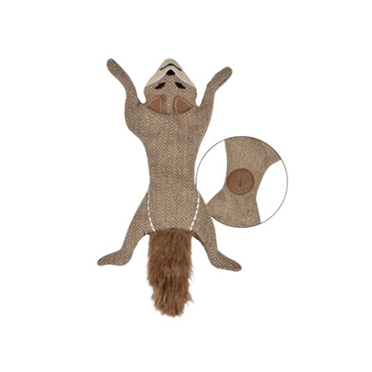 D. CR Bobby igrača za pse, lisica, pliš, z zvokom, 40 cm