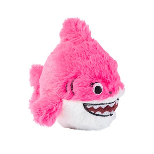 D. GD SHARKS BALL, igrača za pse, žoga, zvok, roza, fi 9 cm