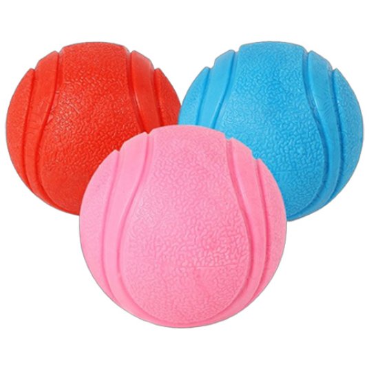 Besta igračka za pse, žogica Tiki 6cm različne barve