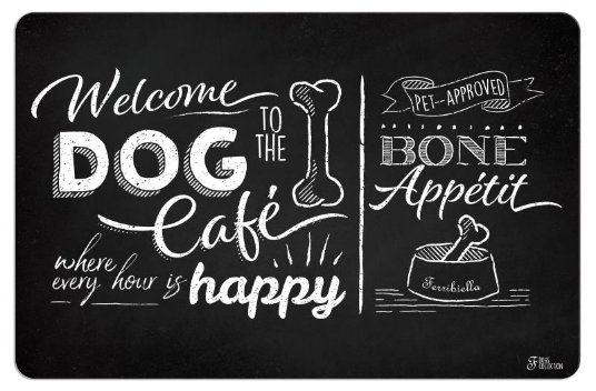 FB PODLOGA ZA POSODE DOG CAFE 43X28CM