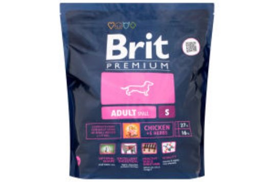 D.BRIT-Premium Adult S 1 kg NEW Za odrasle pse težke 1-10 kg