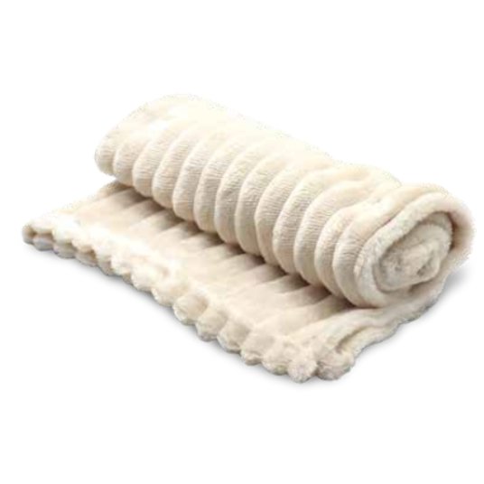 Croci odeja XMAS SOFT WHITE, 100x70cm