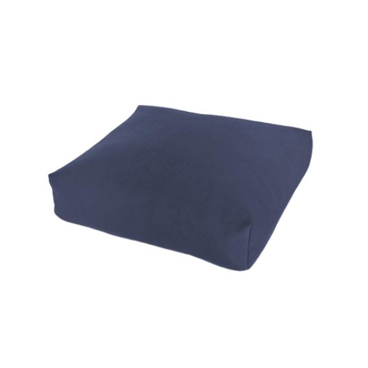 FB kvadratna blazina VELVET, 80X80-v.17 cm, modra