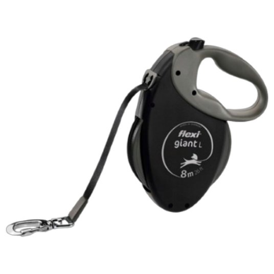 Flexi Giant Black Edition L, trak, 8 m, do 50 kg