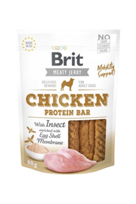 Brit Jerky-Chicken with Insect Meaty Coins 200g (piščanec z insekti - mesni medaljon) (8)