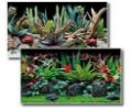 D. CR DVOJNO AKV. OZADJE FLORA 60cm 1 meter