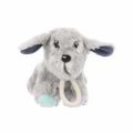 Trixie Junior igrača za pasje mladiče, Ovčka, pliš, vrv, zvok, 24 cm