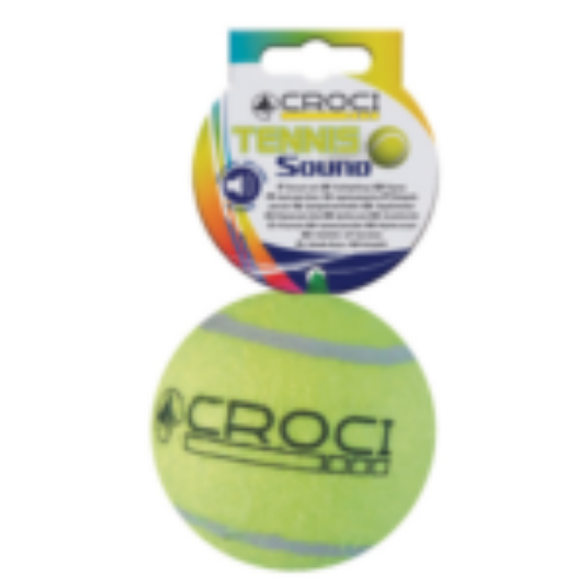 CR SET TENIS ŽOG Z ZVOKOM 6,5 cm 3 KOS