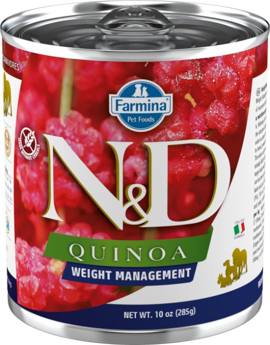 N&D Can Dog Quinoa Weight Management 285g (6)