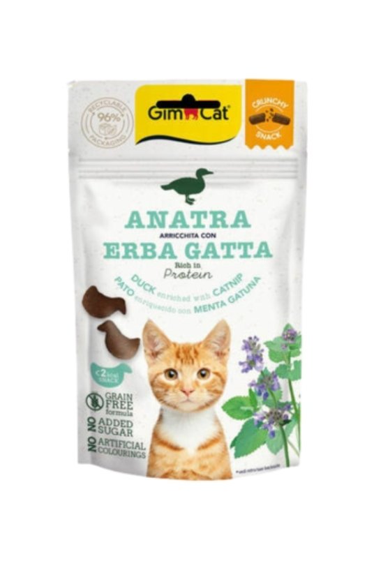 GC CRUNCHY SNACK RACA IN MAČJA META, 50 G (12)