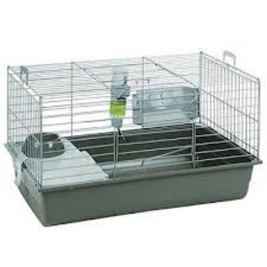 SAVIC KLETKA NERO DELUXE 2 SIV 80 X 50 X 44 CM SORT.