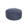 FB okrogla postelja Pouf VELVET, fi 60 cm - v 20 cm, modra
