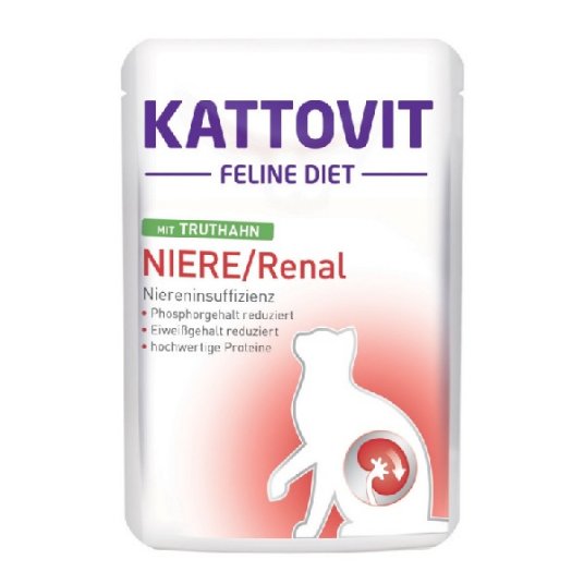 D.RINTI KATTOVIT Niere/Renal Truthahn (puran) 85g (24)