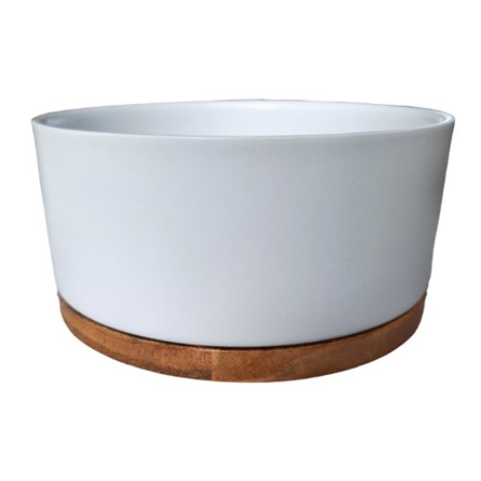 Besta posoda Cloud kovina/les bela 1150 ml