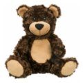 Trixie igrača za pse Teddy medvedek, pliš, zvok, rjava, 27 cm