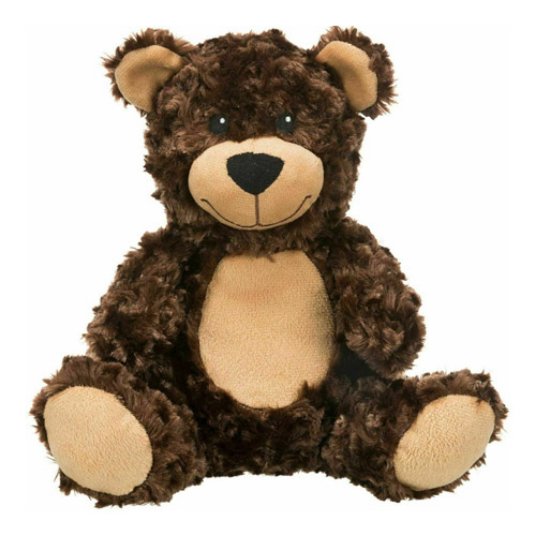 Trixie igrača za pse Teddy medvedek, pliš, zvok, rjava, 27 cm
