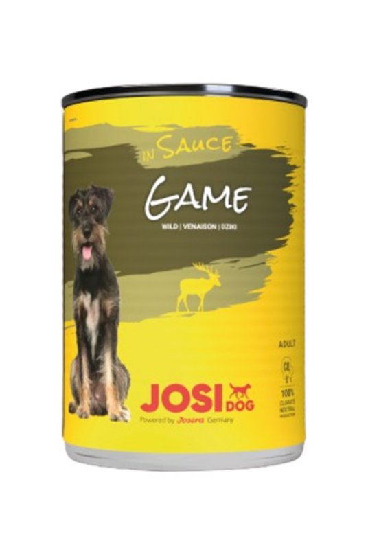 D.Josera JosiDog Can Game in Sauce 415g (12)