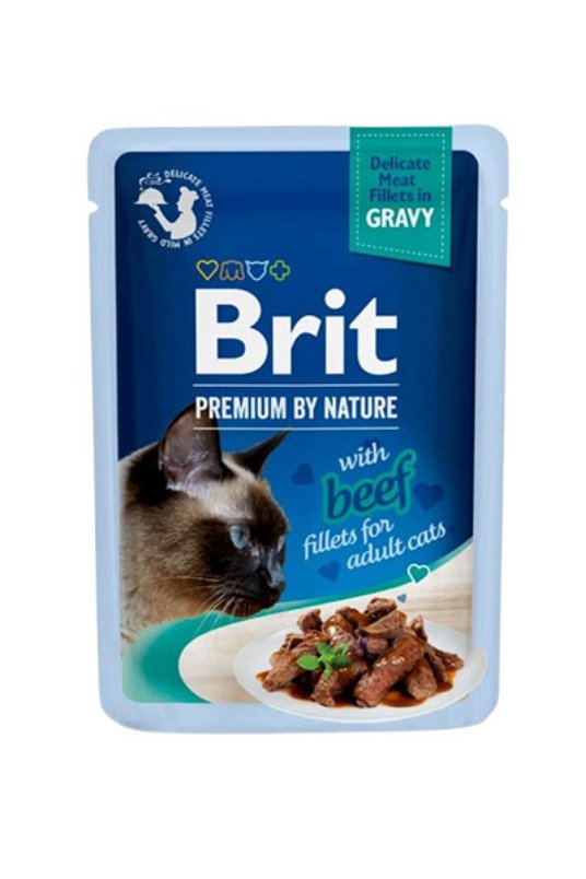 BPNC-pouch Delicate Fillets in gravy with Beef 85g (24) Fileji z govedino v omaki