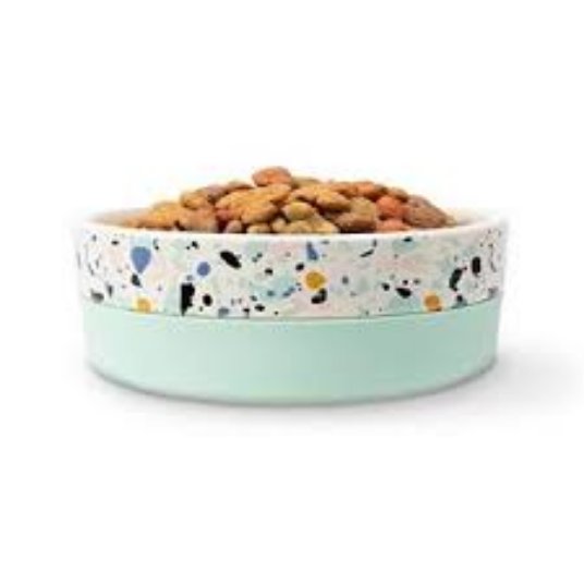 "FFP Jonathan Adler Now House Mint ""Terrazzo"" Duo Bowl -Small"