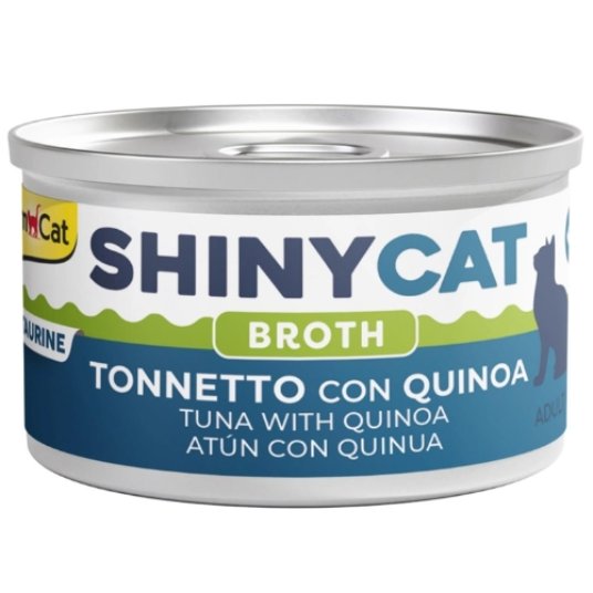 GC SHINYCAT BROTH TUNA IN KVINOJA 70 g (24)